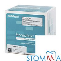 Stomaflex Putty/ Стомафлекс Путти (база) - С-силикон.оттискный материал выс.вязкости, 1300г., Spofa