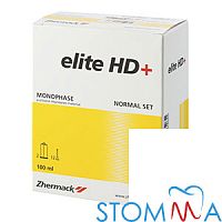 ELITE HD+ Monophase NORMAL SET (желтый) - А-силикон слеп. материал, 50мл+50мл, Zhermack
